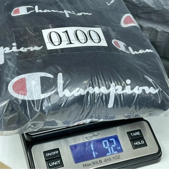 Champion Reverse Weave All over Men's Size Large Long Sleeve Sweat shirt 0100 - Picture 9 of 9